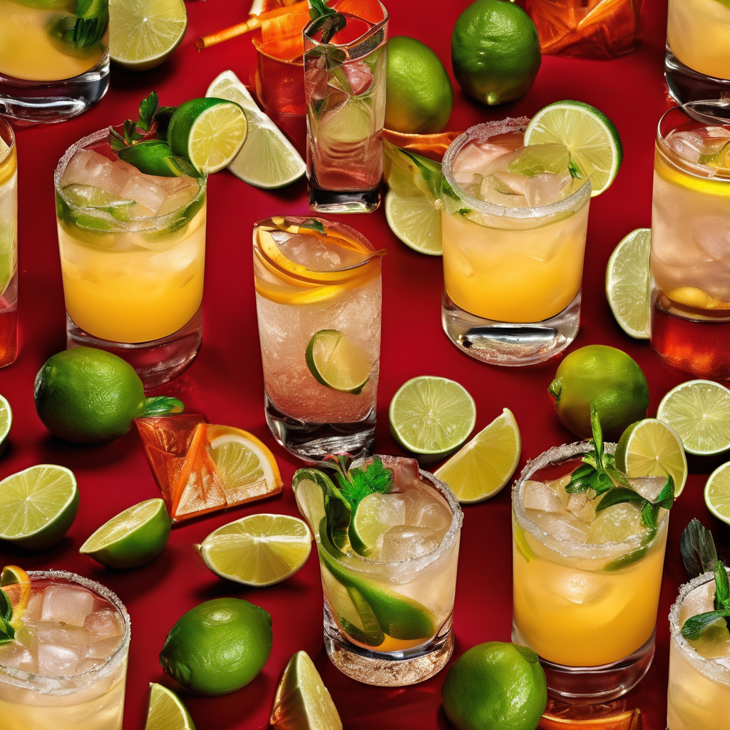 Premium beverage service presentation